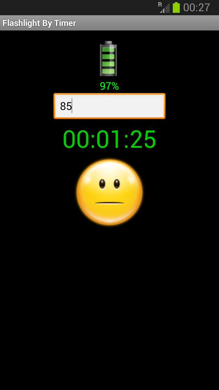 Flashlight by Timer