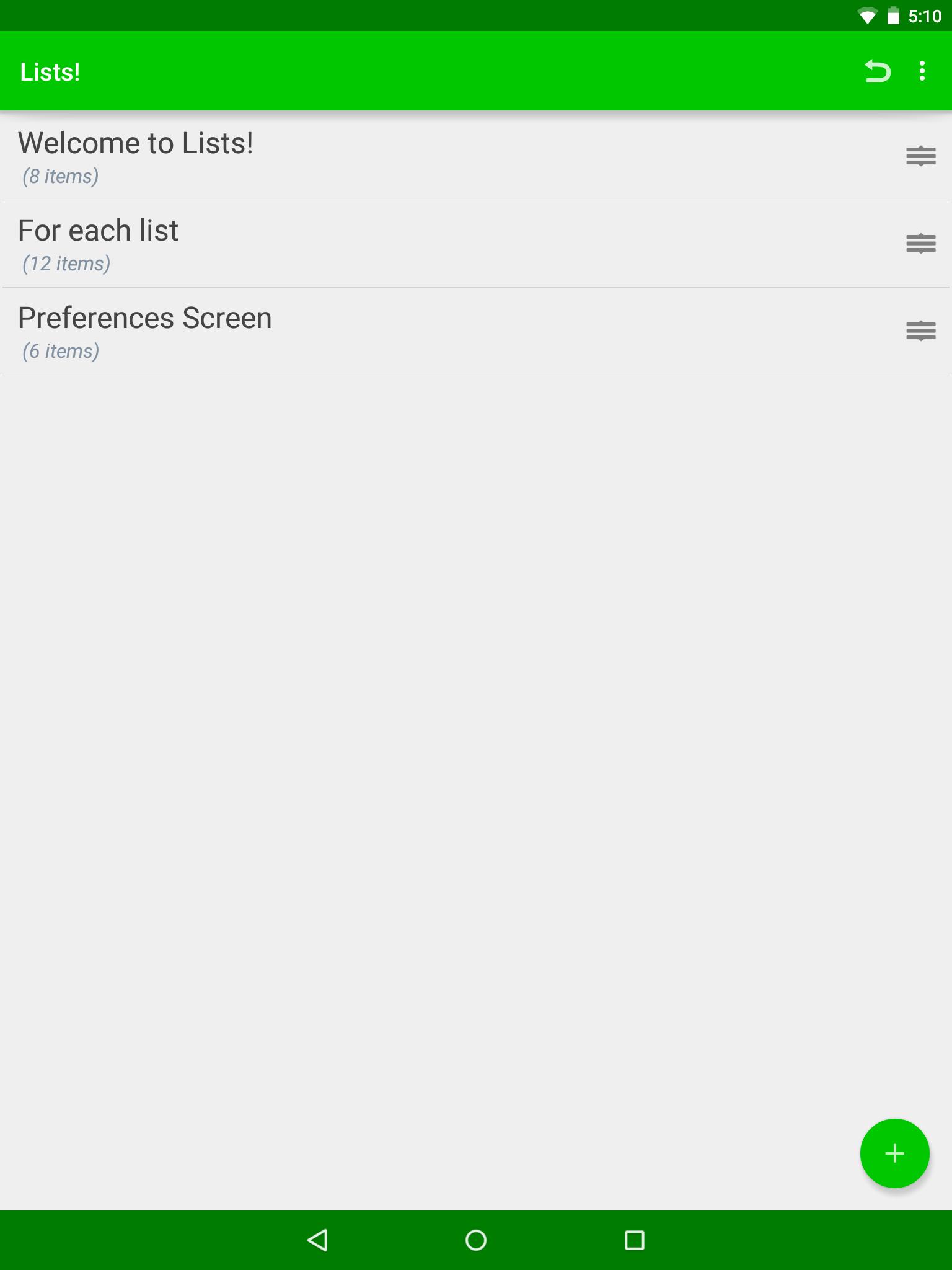 Lists! Free