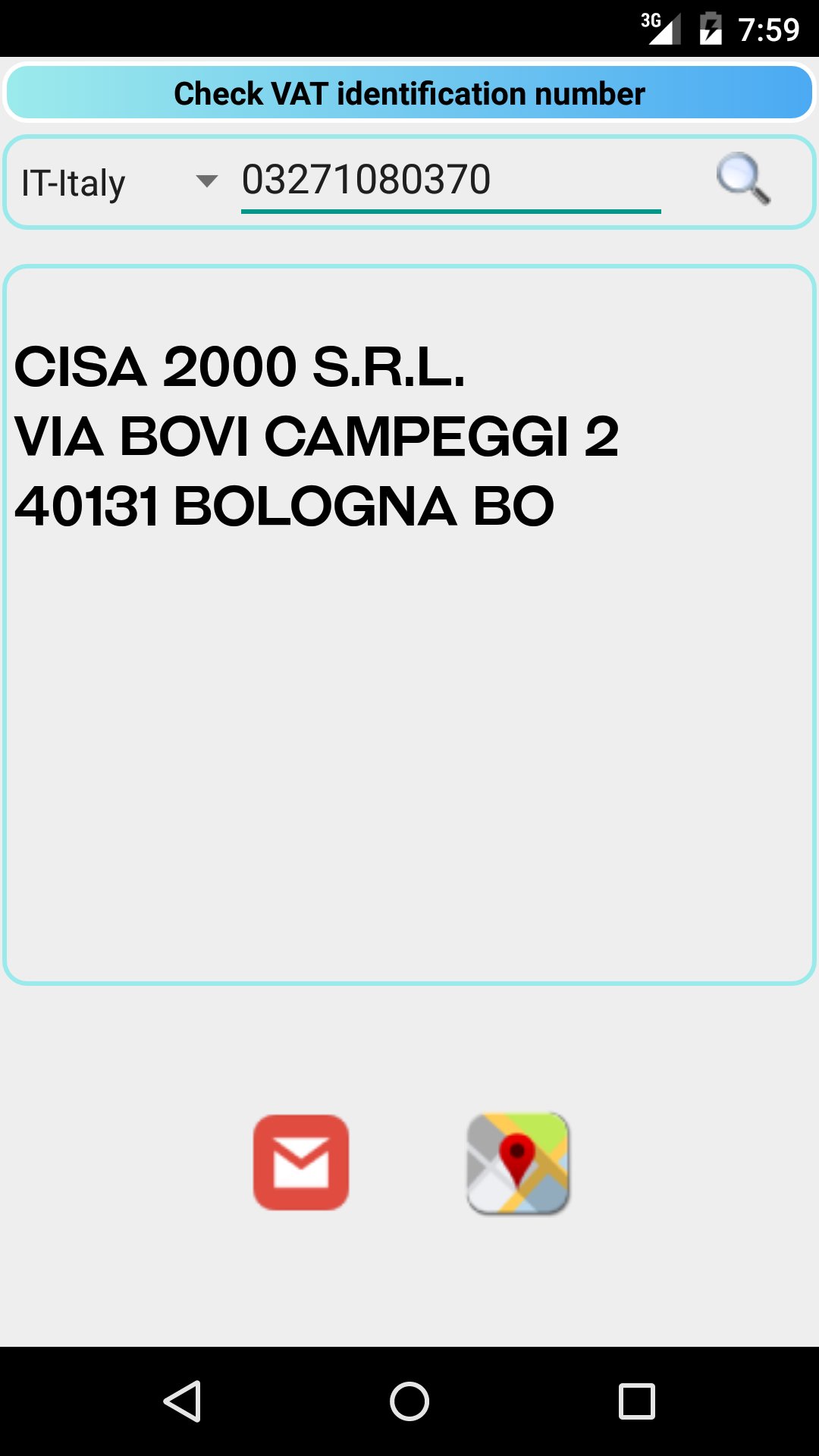 Check VAT id number