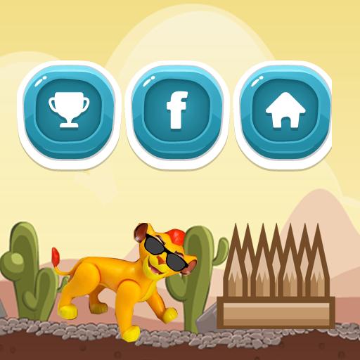 Lion Running Free Game