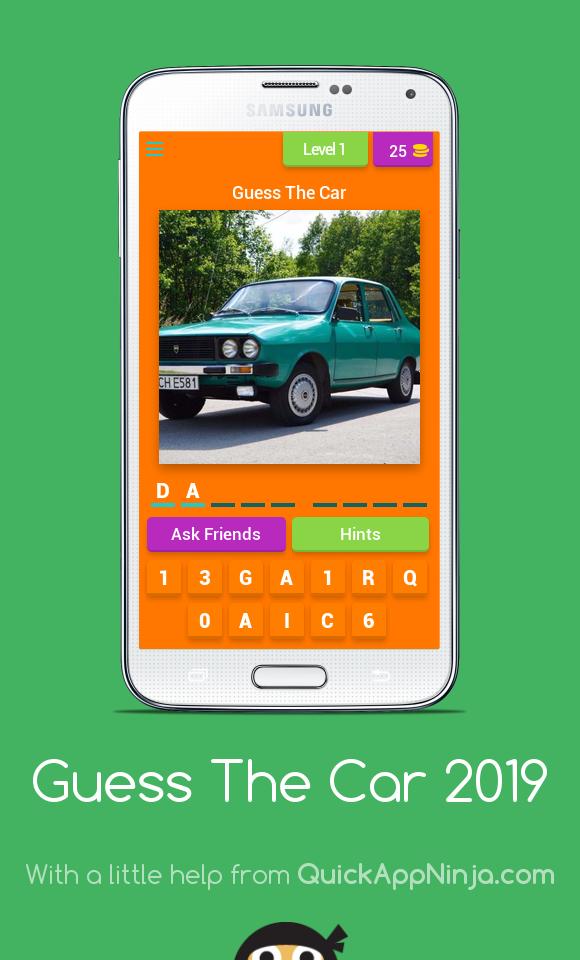 Guess The Car 2019