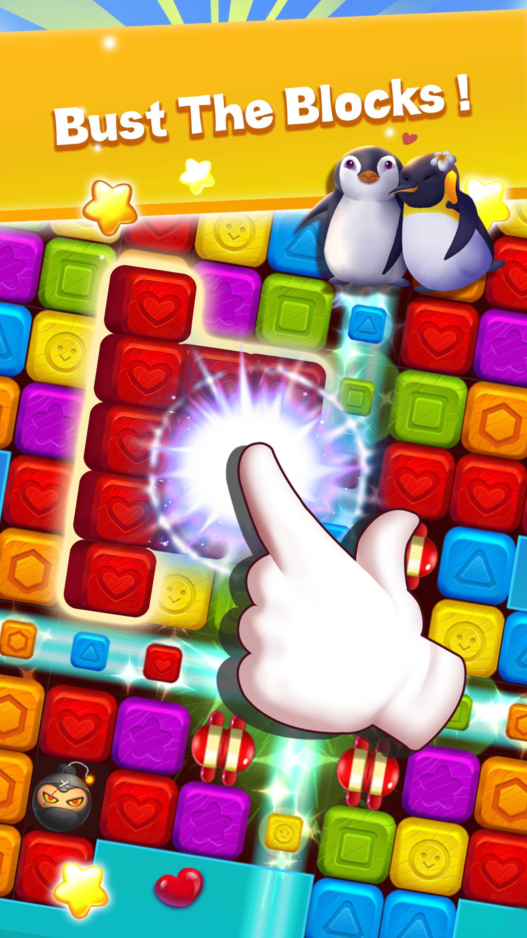 Toys Blast: Collapse Toon Crush