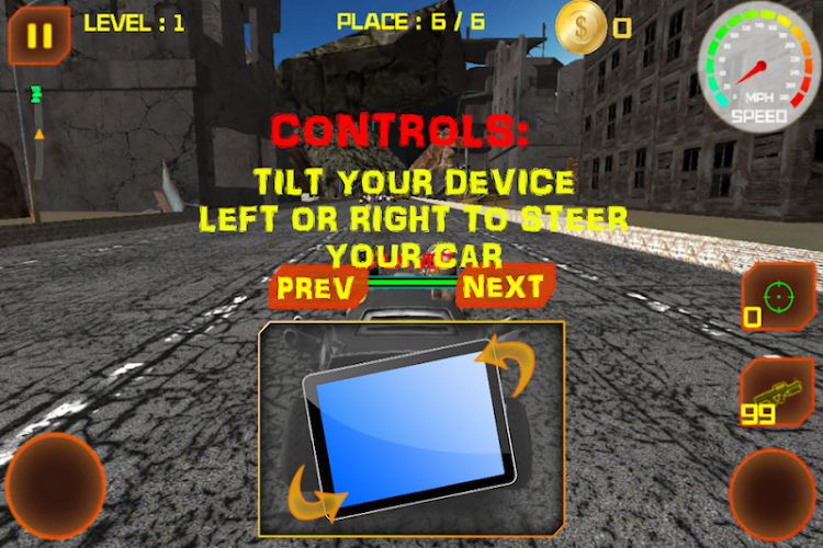Death Race Burning Road Racing