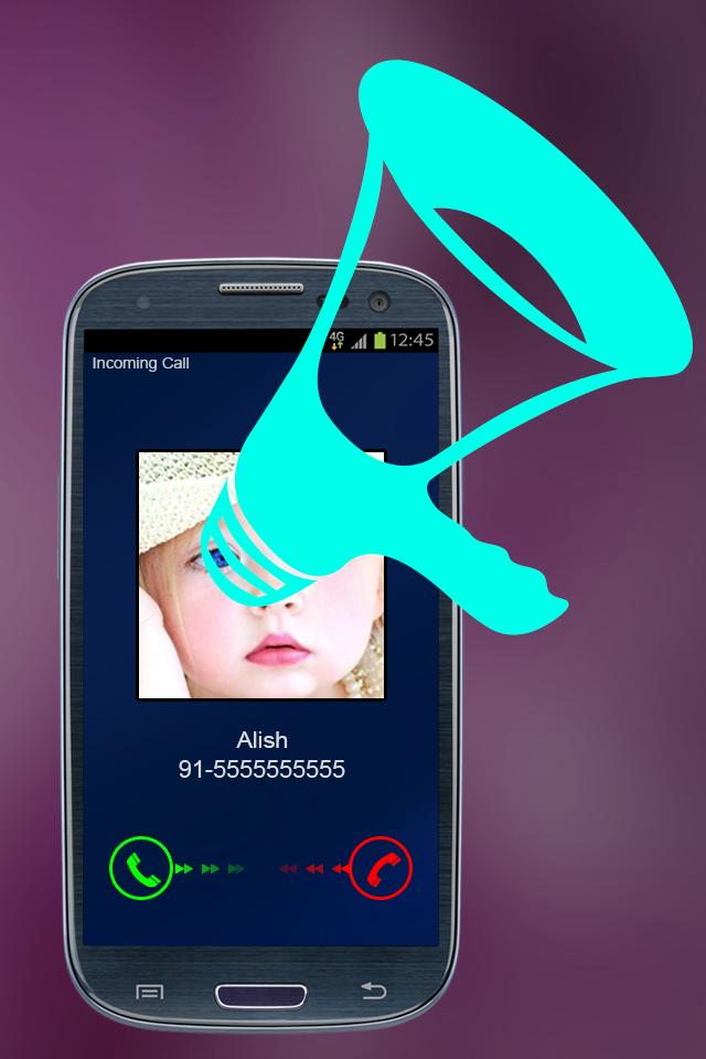 Loud Caller Name Ringtone