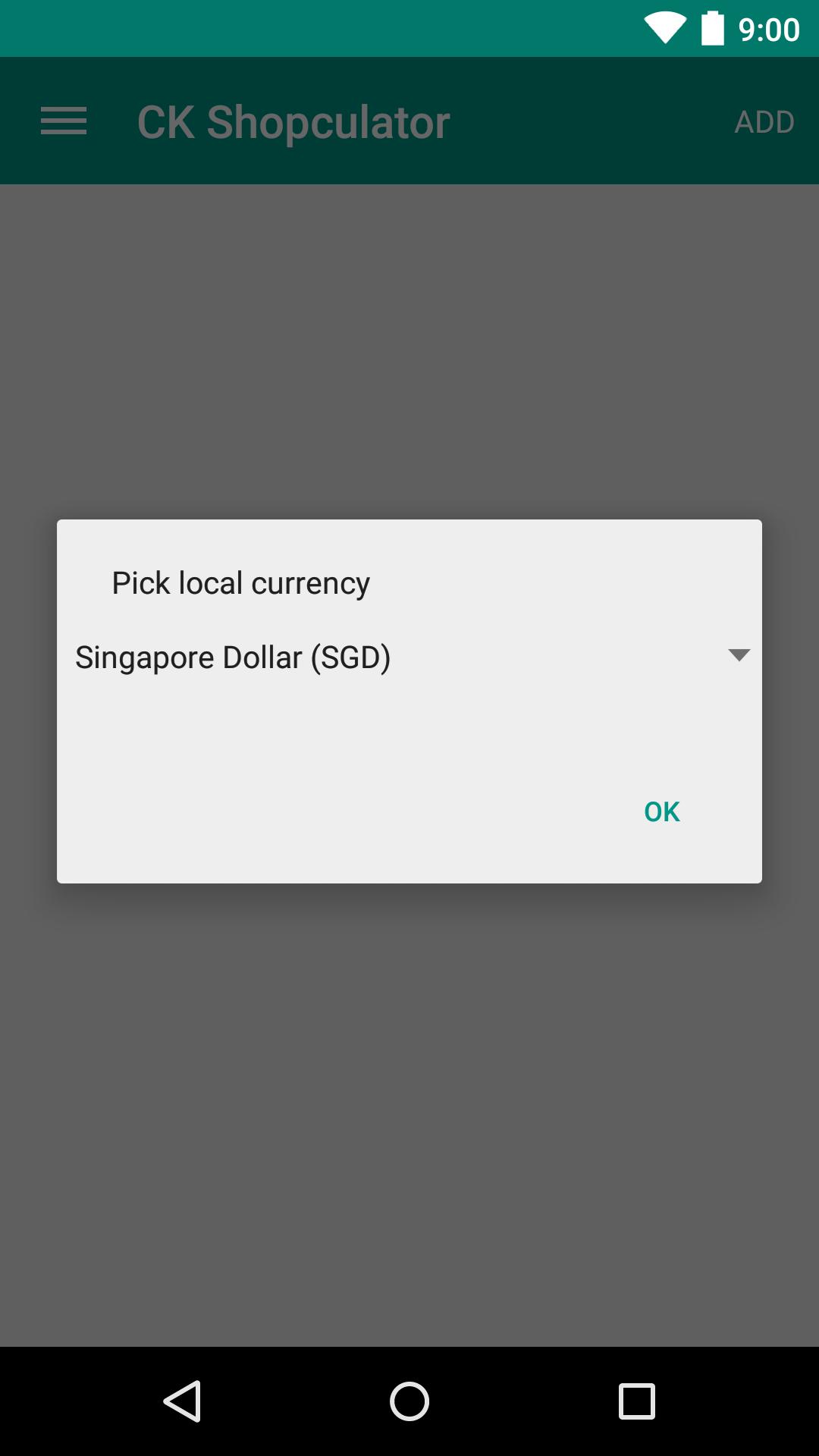 CK Shopculator