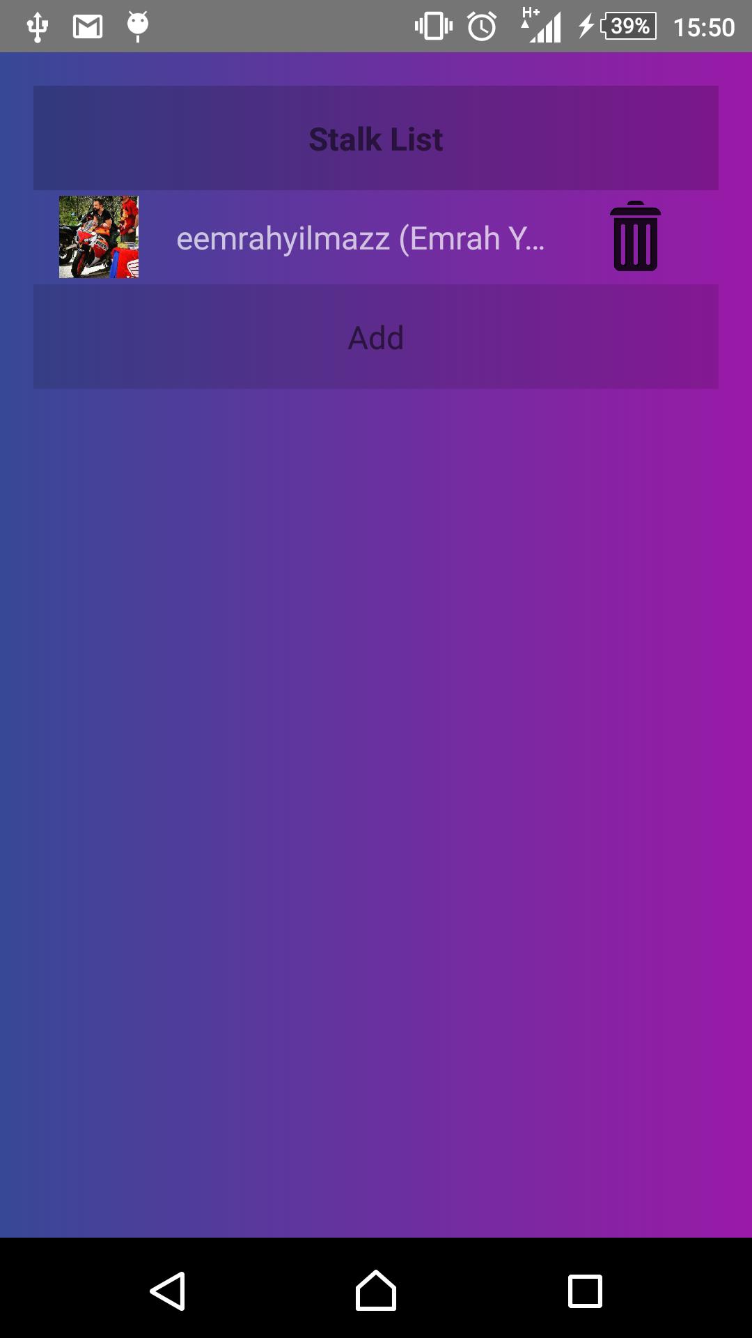 Instastalk