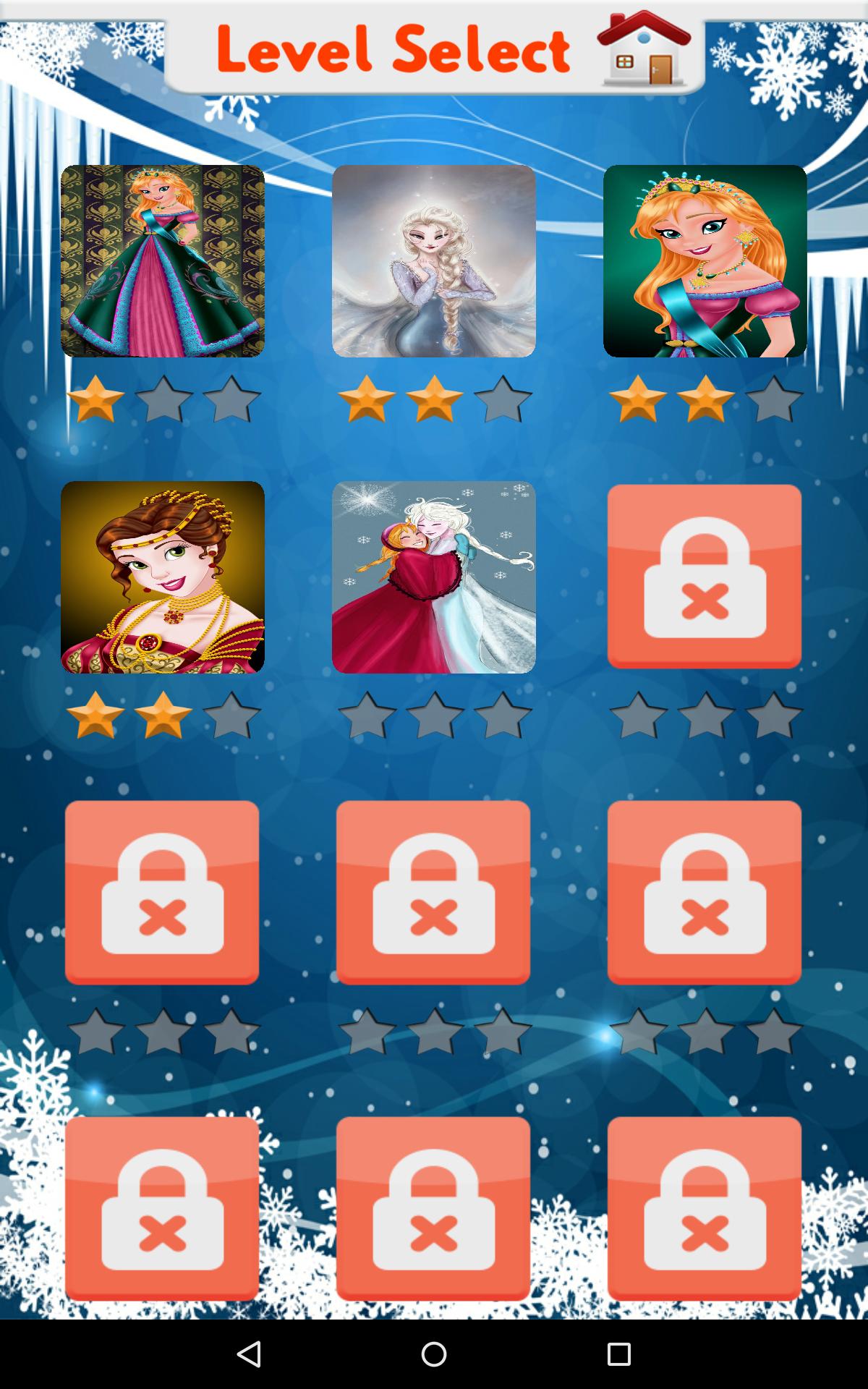 Princess Puzzle : Frozen Theme