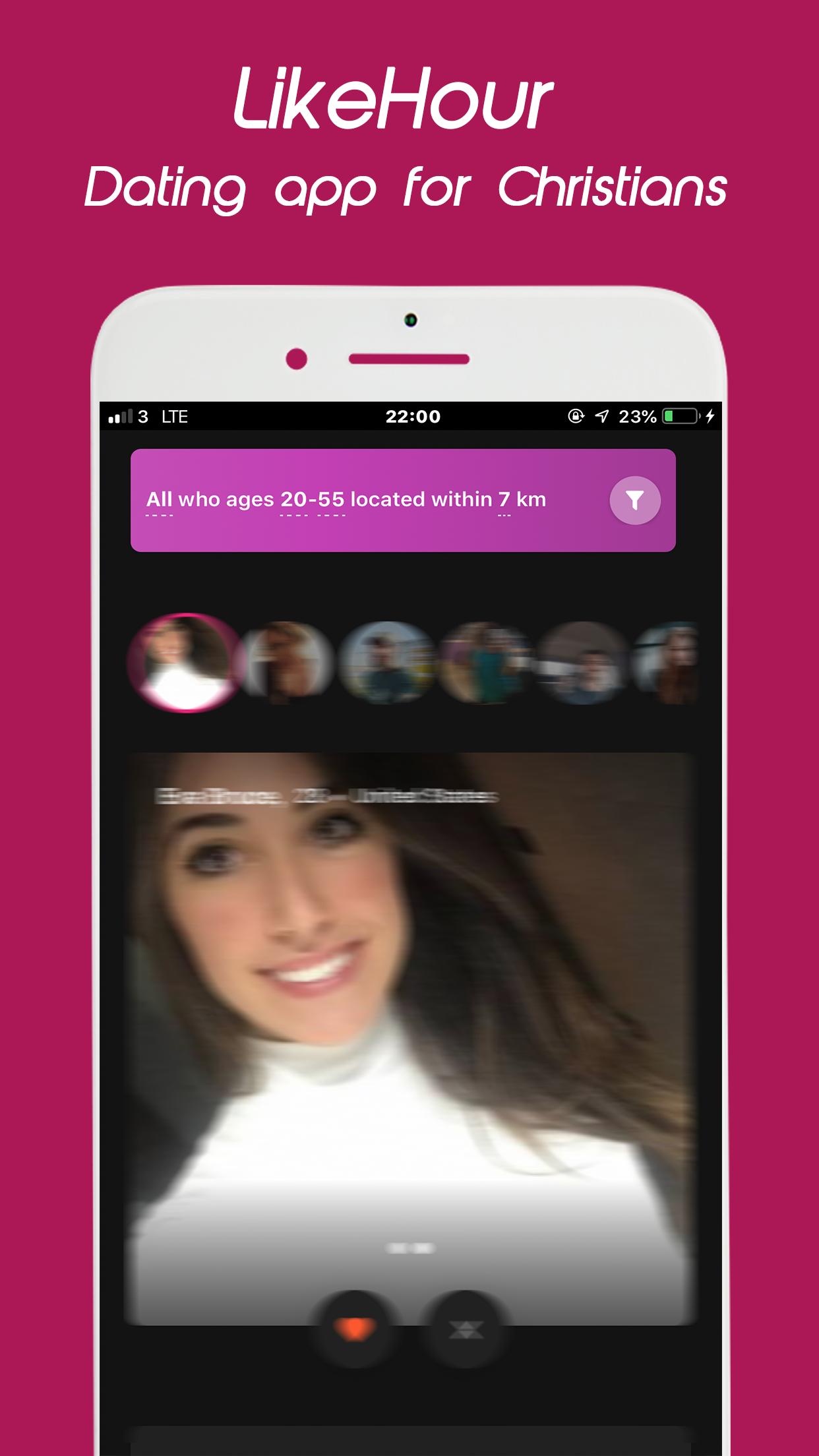 LikeHour - US Christian Dating app for Singles
