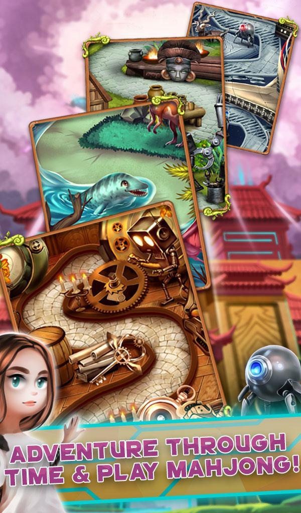 Mahjong New Dimensions - Time Travel Adventure