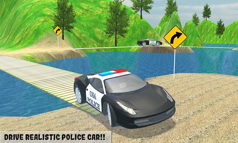 Police Car Driver Offroad 2018