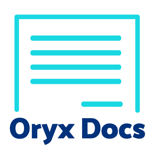 Oryx Docs