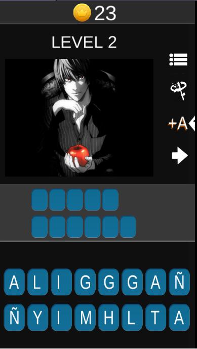 Anime Character Name Test