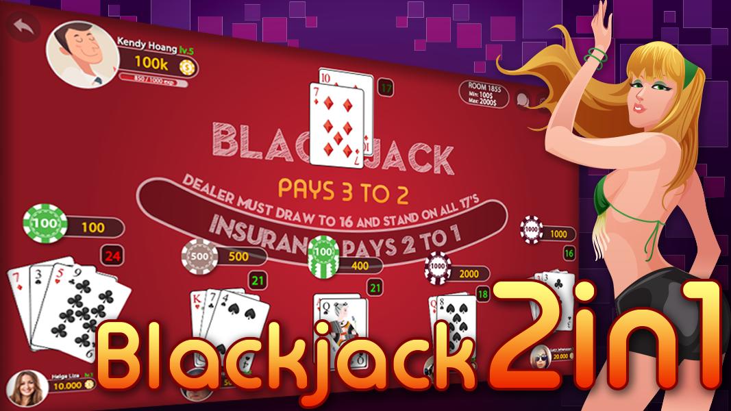Blackjack 21 - Free Poker Chip