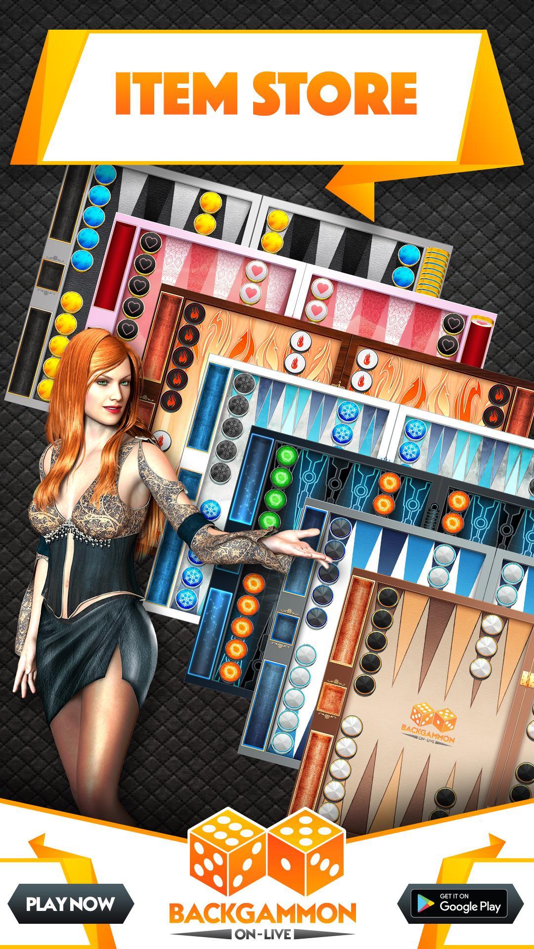 Backgammon On-Live